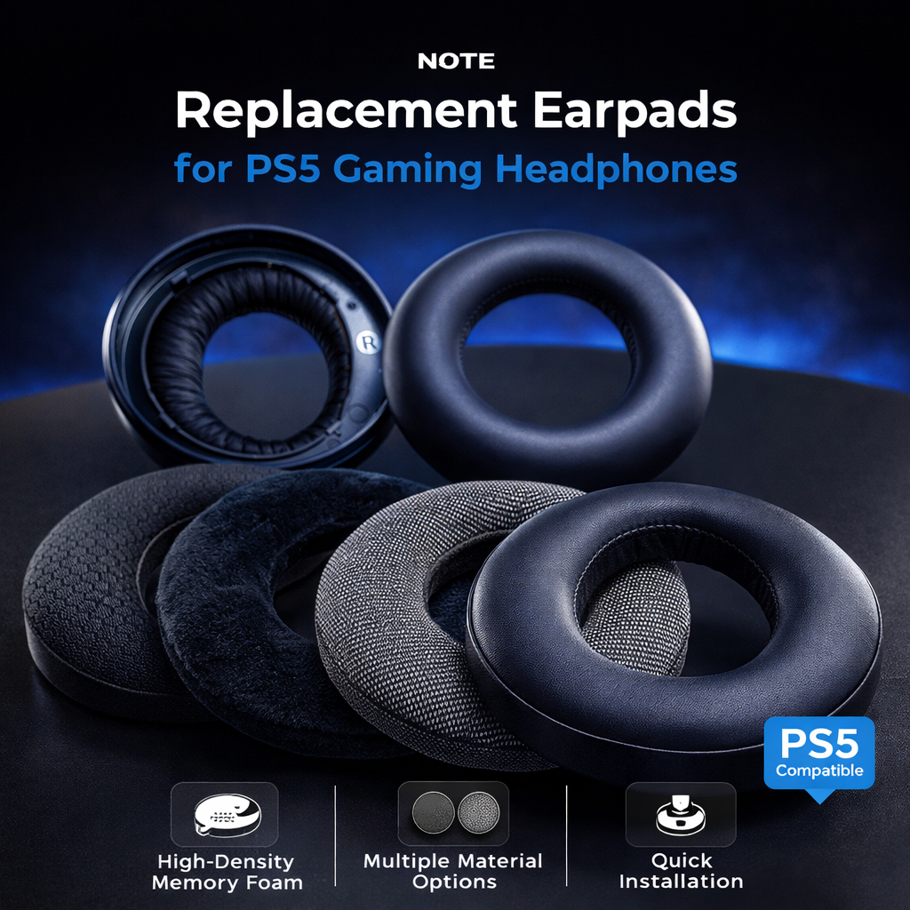 NØTE Earpads for PS5 Headset